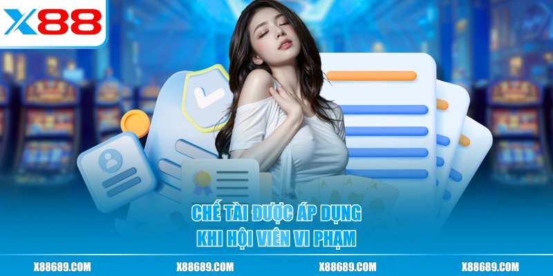 Chế tài được áp dụng khi hội viên vi phạm